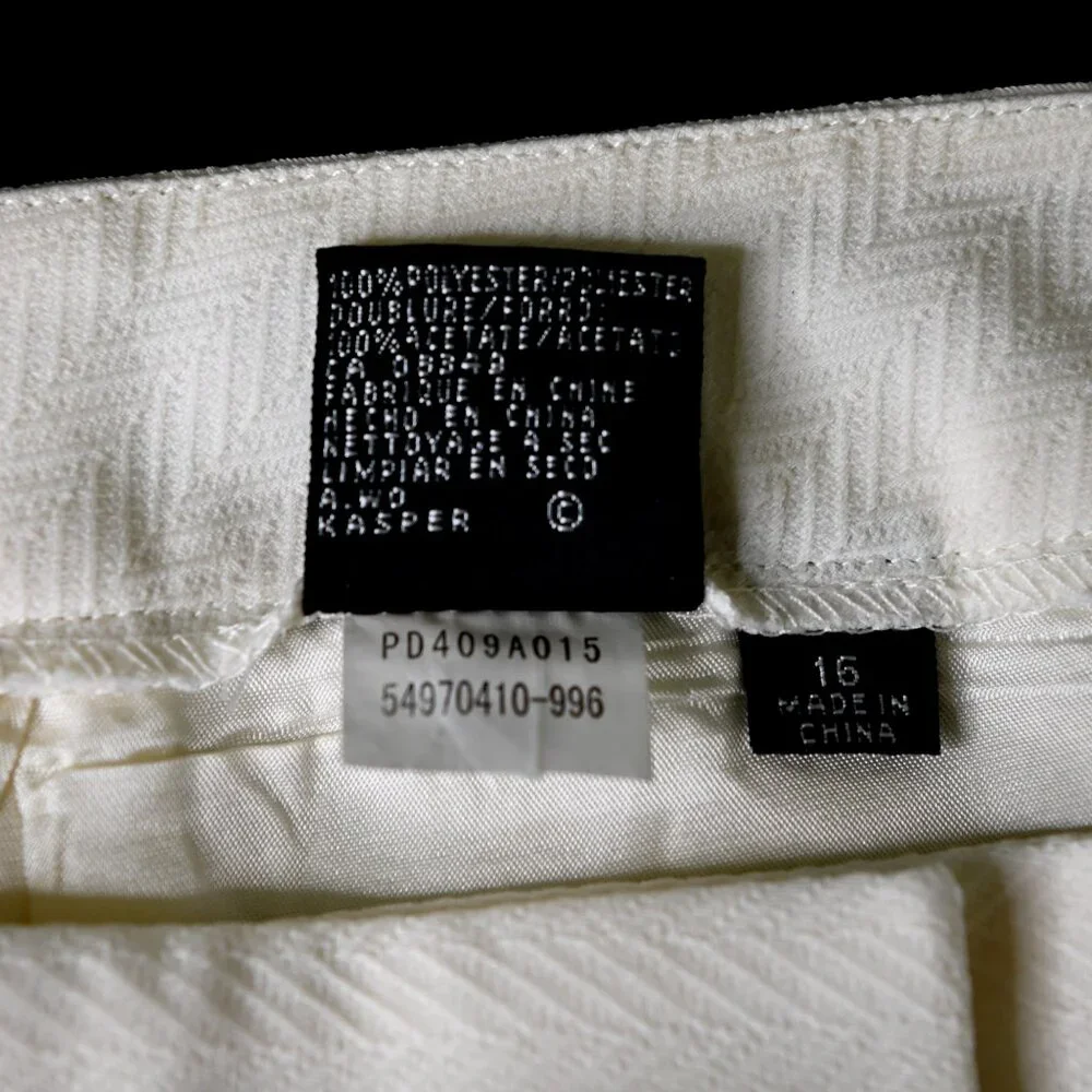 Kasper Cream Women's Trousers - Picture 7 of 9